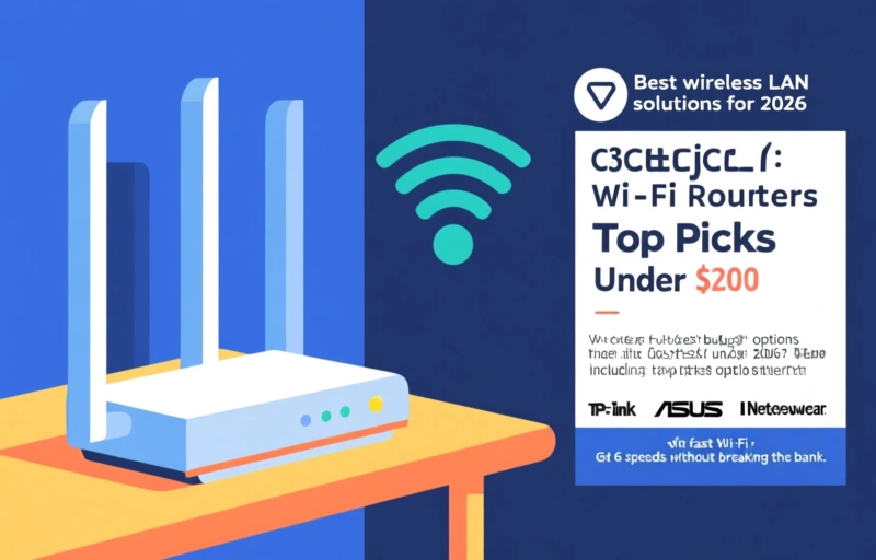 Best Cheap Wi-Fi Routers for 2026: Top Picks Under $200
