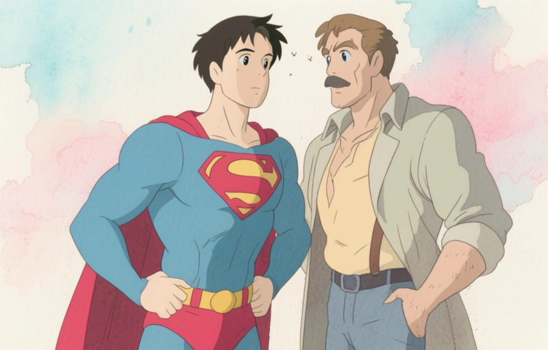 Visuele weergave van Superhelden 2