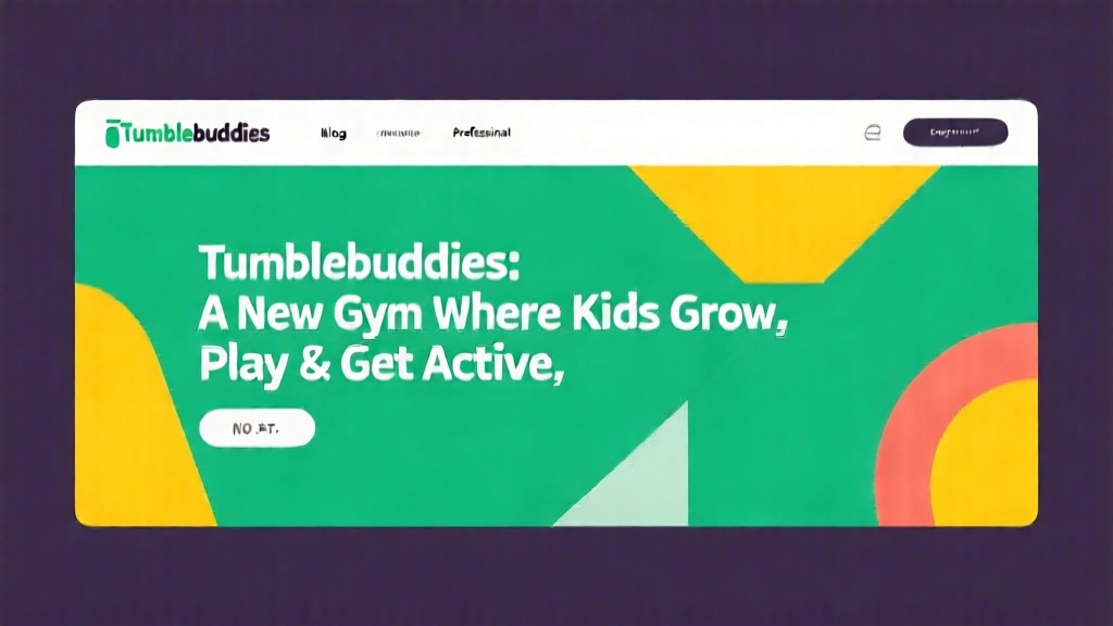Tumblebuddies: A New Gym Where Kids Grow, Play & Get Active