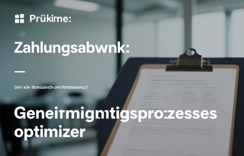 Visuelle Darstellung von Zahlungsabwicklung
