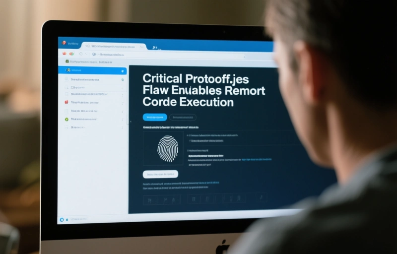 Visual representation of Critical Protobuf.js Flaw Enables Remote Code Execution