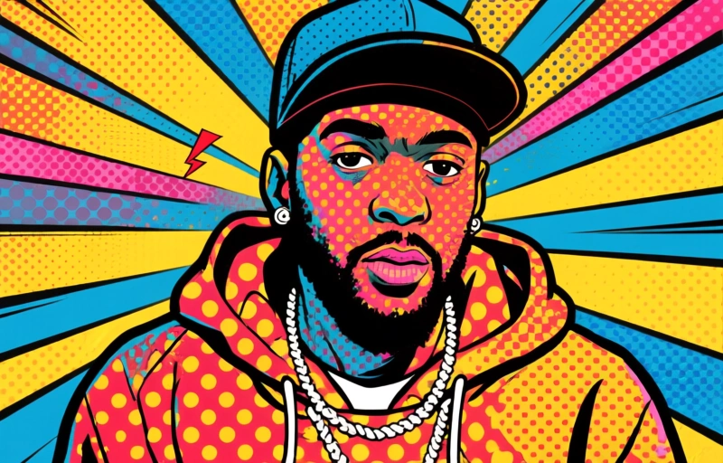 Visual representation of Clipping. Reveals Plot Against Daveed Diggs in Nightmare Rap