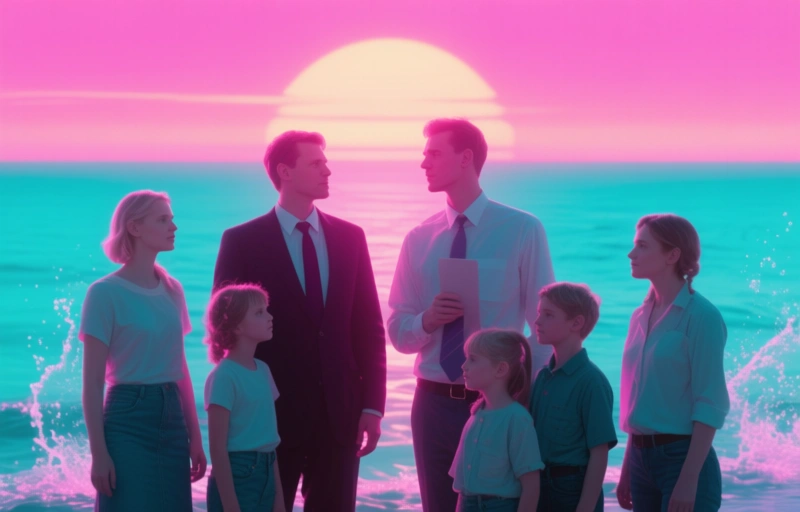 Visuele weergave van Supermarktdynastieën