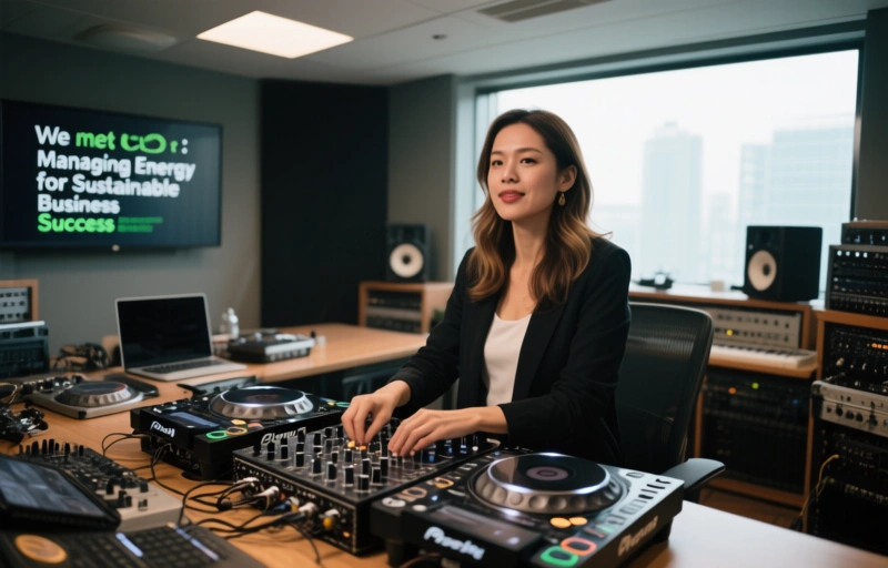 Visual representation of DJ to CEO