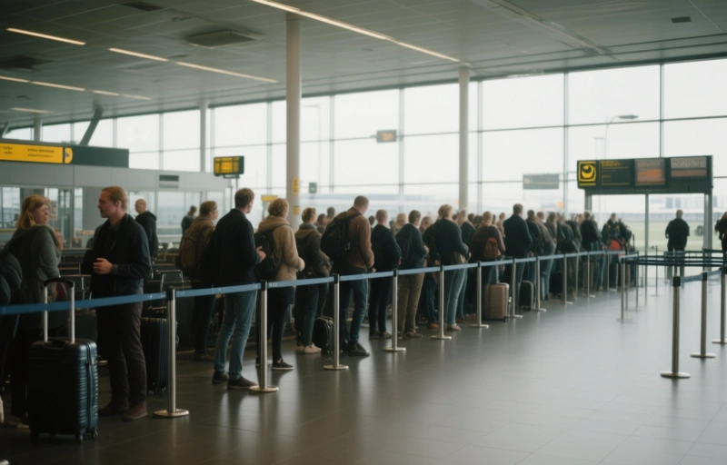 Schiphol dinsdag rustig: geen lange rijen bij security