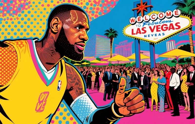 LeBron James eröffnet Omnia Dayclub in Las Vegas mit VIP-Gästen