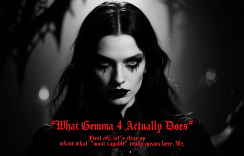 Visual representation of Gemma 4