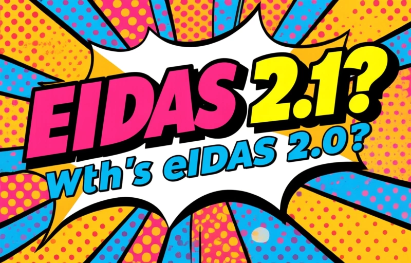 Visual representation of EU eIDAS 2.0 & AMLR Rules Force Digital Identity Overhaul