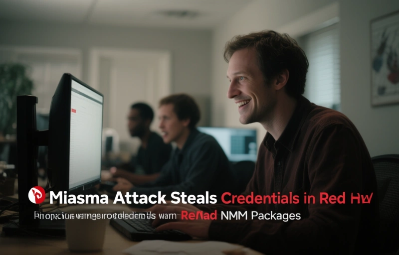 Miasma Attack Steals Credentials via Red Hat npm Packages