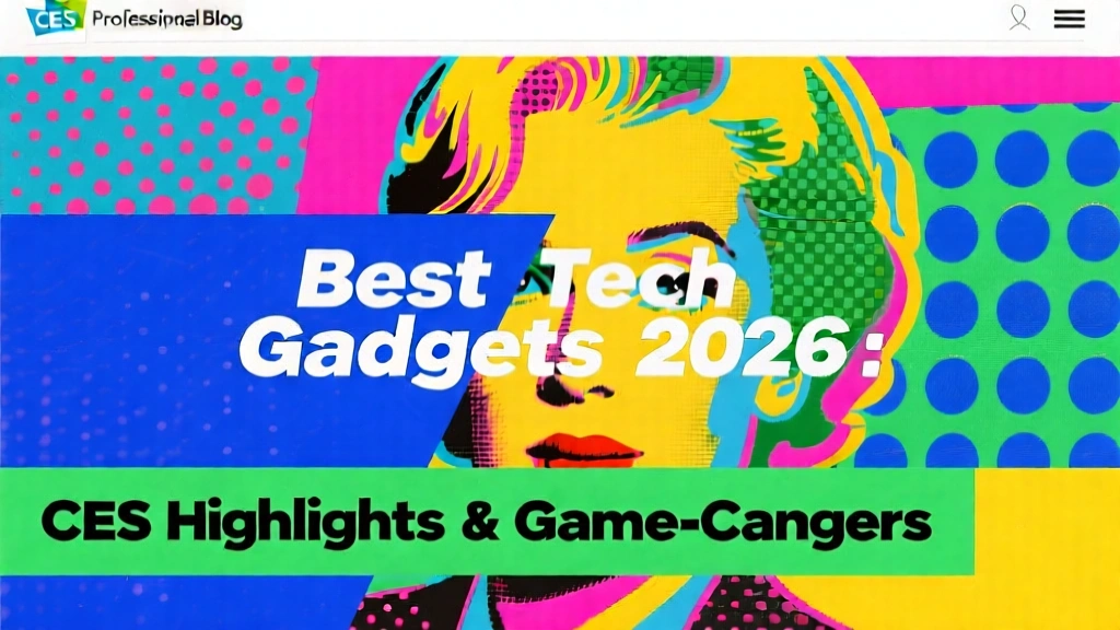 Best Tech Gadgets 2026: CES Highlights & Game-Changers
