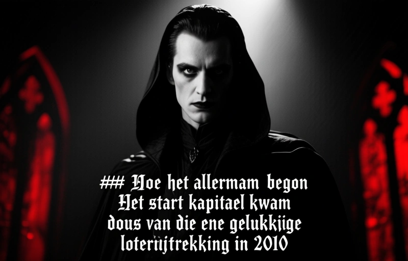 Visuele weergave van Loterijmiljoenen financieren crimineel medicijnennetwerk