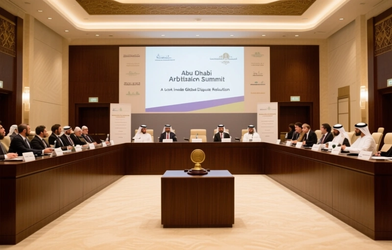 Visual representation of Abu Dhabi Arbitration Summit