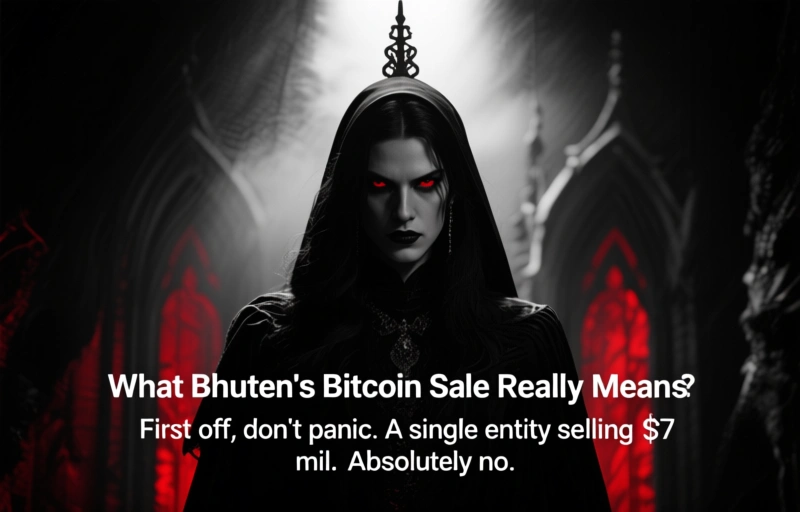 Visual representation of Bhutan Sells $37M Bitcoin as Crypto Market Shifts