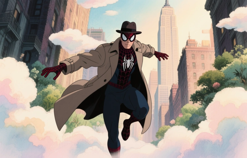 Nicolage Cage slingert als Spider-Noir door New York