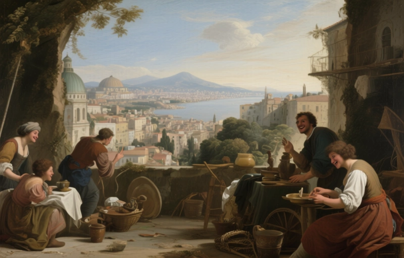 Jan van Stinemolen's 1582 Naples Panorama: A Hidden View