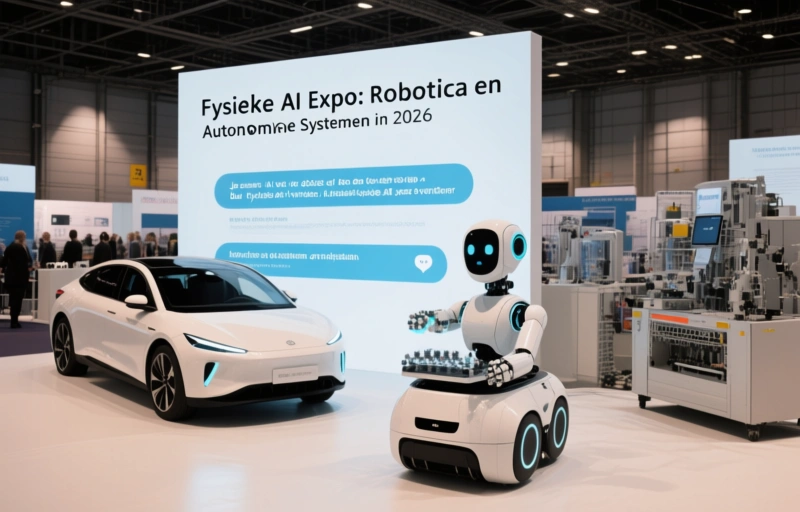 Visuele weergave van Fysieke AI Expo