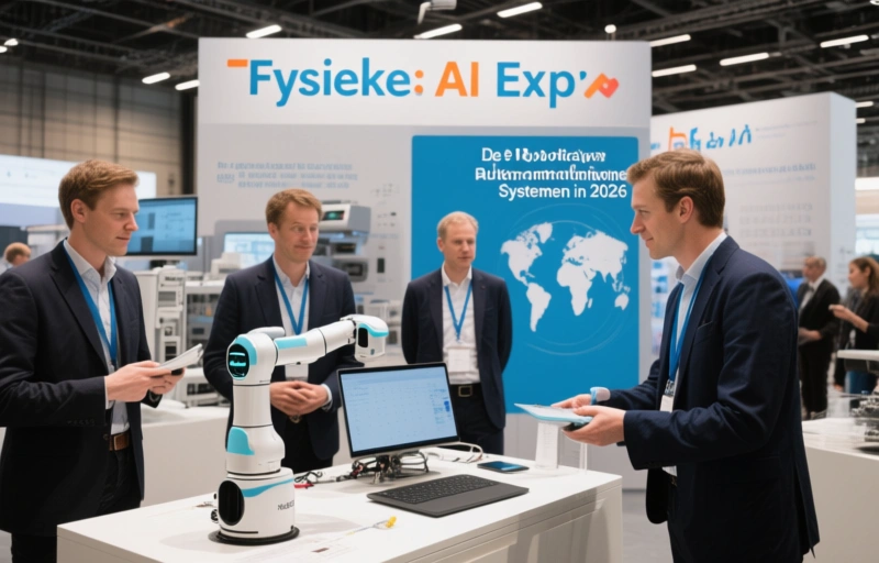 Visuele weergave van Fysieke AI Expo