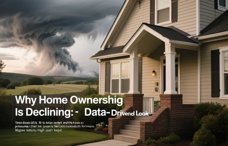 Visual representation of Why Home Ownership Is Declining