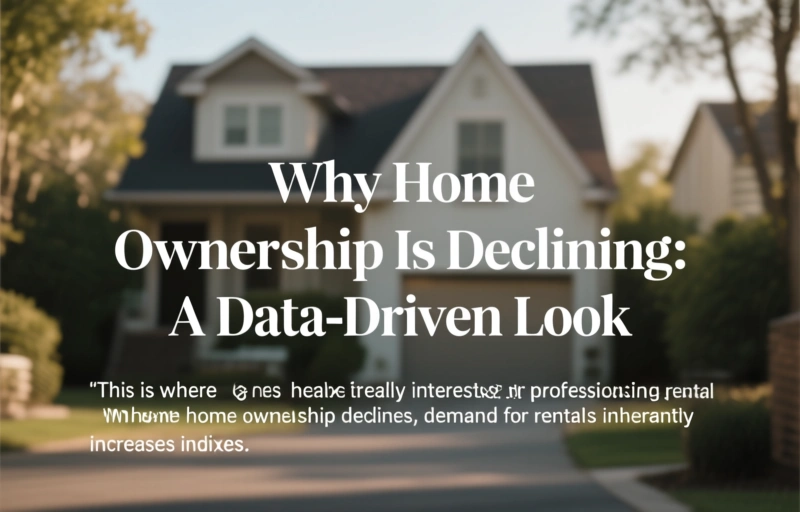 Visual representation of Why Home Ownership Is Declining