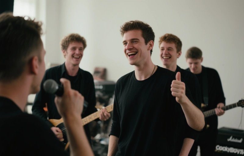 Daniel Justice und Seth Cain: Heißes Debüt bei CockyBoys