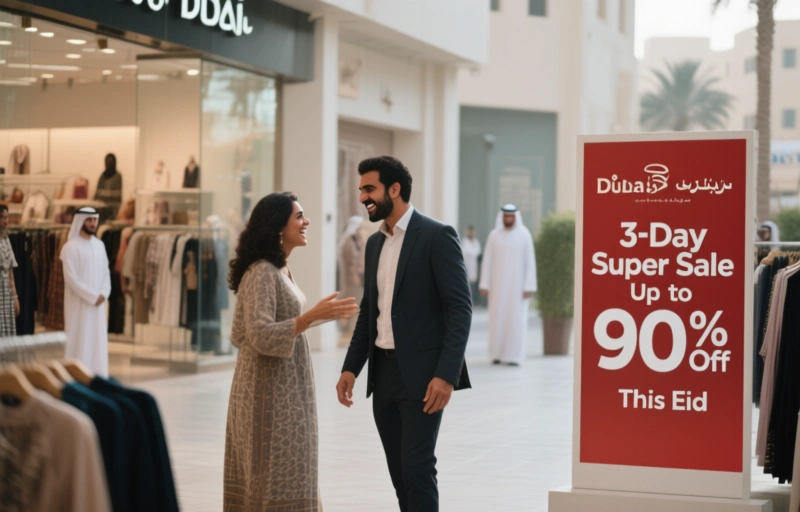 Dubai 3-Day Super Sale: Up to 90% Off This Eid