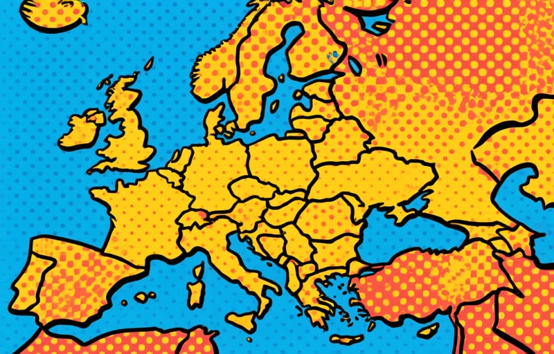 Visual representation of European Startup Funding