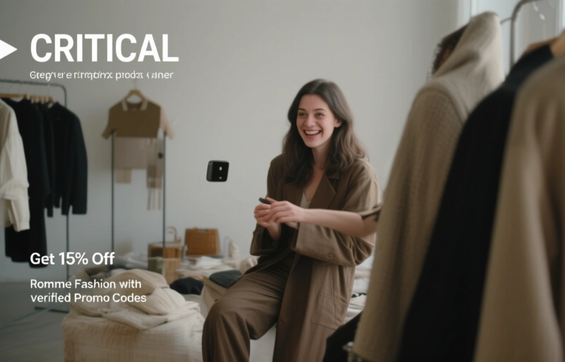 Get 15% Off Romwe Fashion with Verified Promo Codes