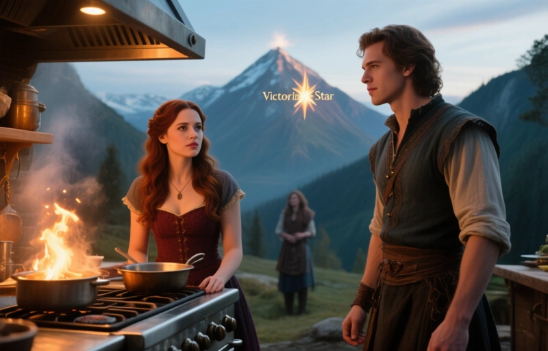 Visual representation of Victoria Peaks, Kyle Star Ignite Steamy Kitchen Encounter