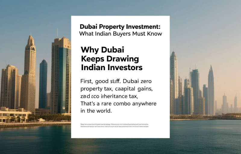 Visual representation of Dubai Property Investment