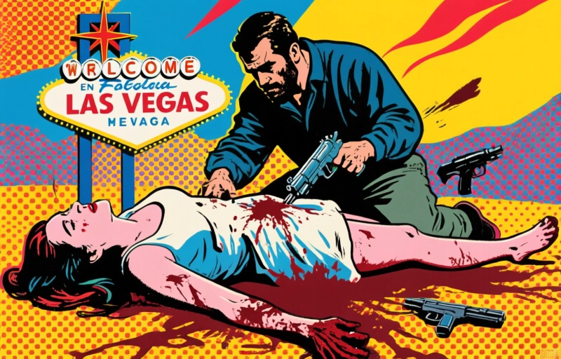 Tragedia en Las Vegas: Mujer muerta y sospechoso grave tras tiroteo