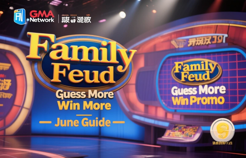 Visual representation of Family Feud Guess More Win More Promo