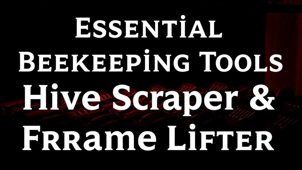Essential Beekeeping Tools: Hive Scraper & Frame Lifter Review