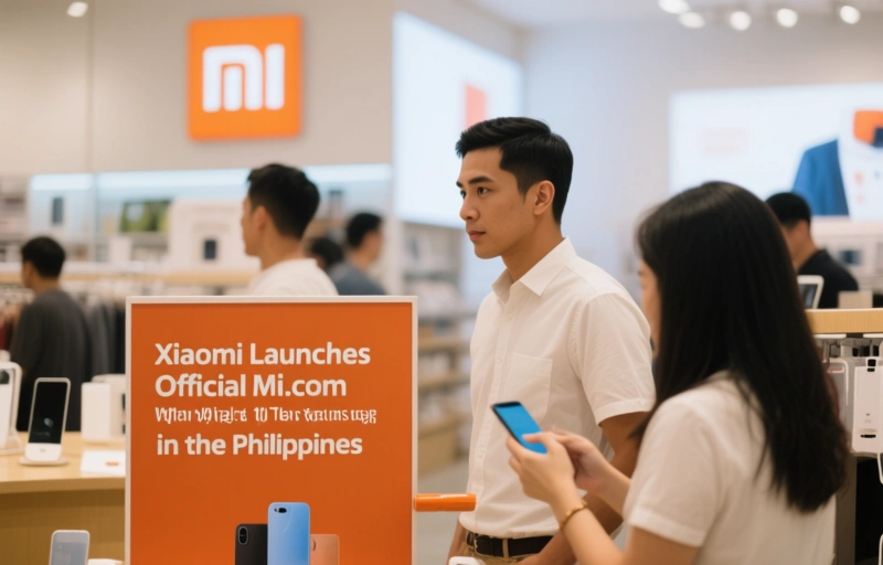 Visual representation of Xiaomi Launches Official Mi.com Store in the Philippines