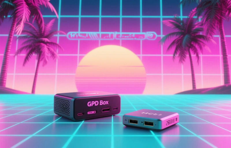 GPD Box Mini PC and G2 eGPU Hit 512 Gbps Speed