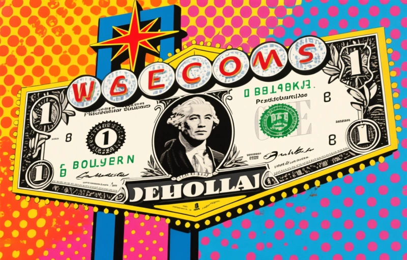 Las Vegasin huikea 1 dollarin pelimerkkihuijaus