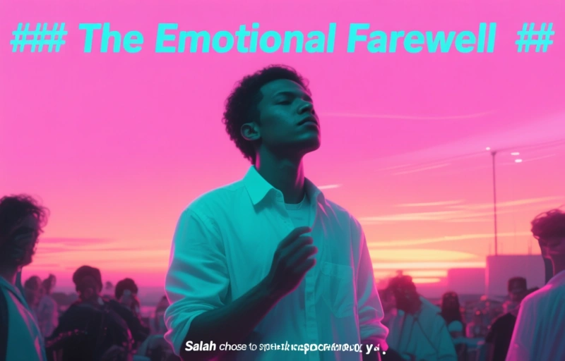 Visual representation of Mohamed Salah's Liverpool Exit