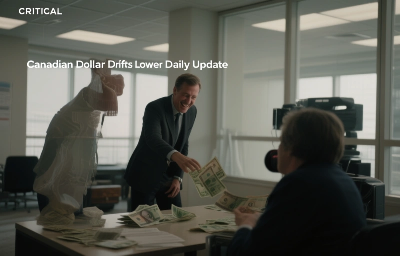 Canadian Dollar Drifts Lower Daily Update