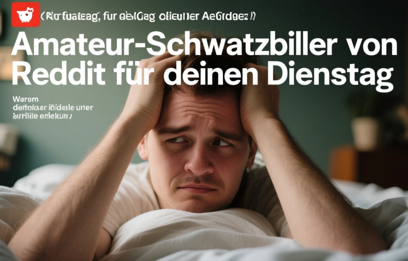 Visuelle Darstellung von Amateur-Schwanzbilder von Reddit für deinen Dienstag