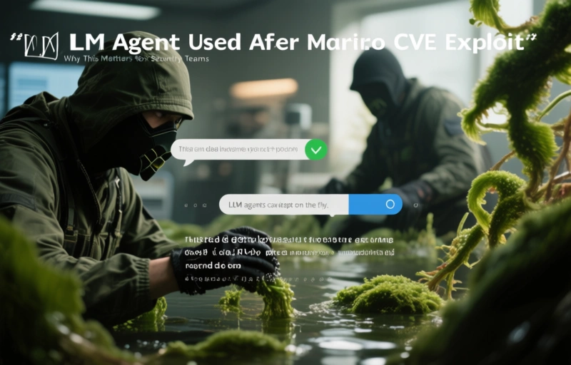 Visual representation of LLM Agent Used After Marimo CVE Exploit