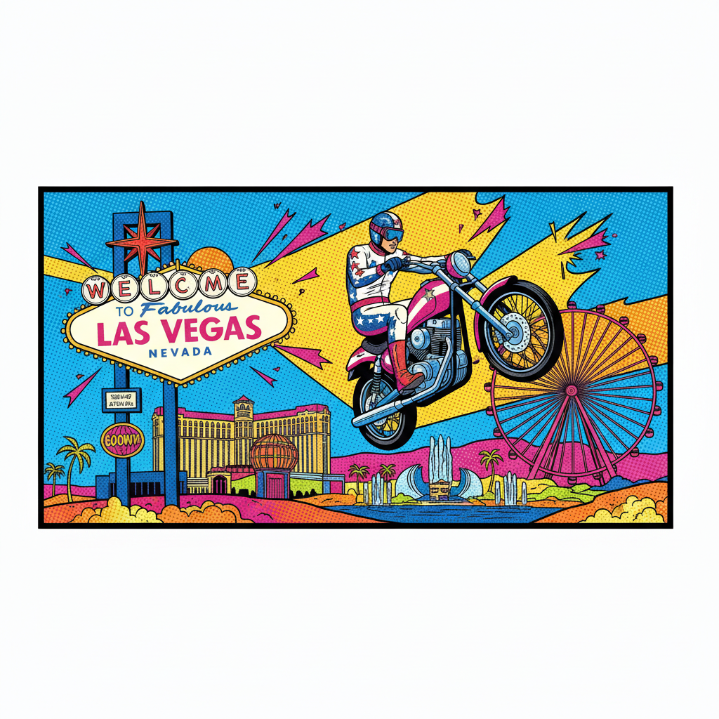 Evel Knievel Experience öffnet im Las Vegas Arts District