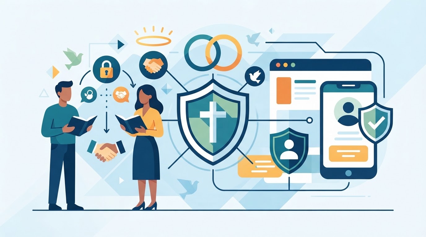 Zo bescherm je je privacy bij christelijk daten (zonder accountverlies)