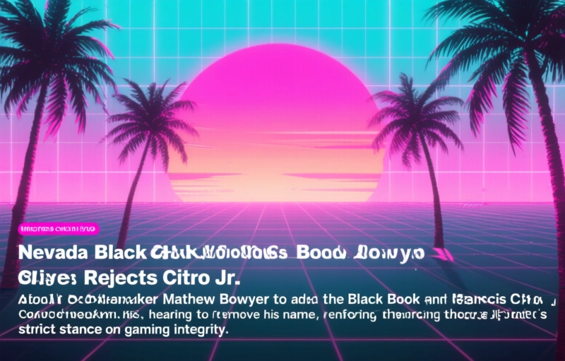 Nevada Black Book Adds Bowyer, Rejects Citro Jr.