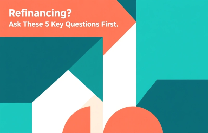 Refinancing? Ask These 5 Key Questions First