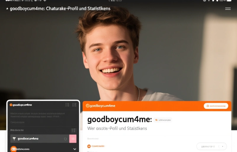 Visuelle Darstellung von goodboycum4me