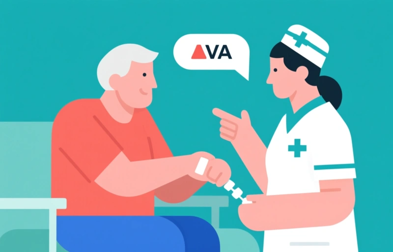 Virtuele verpleegkundige AVA vermindert administratieve…