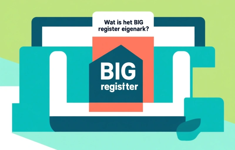 Visuele weergave van BIG-register uitbreiding