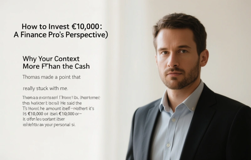 Visual representation of How to Invest €10,000