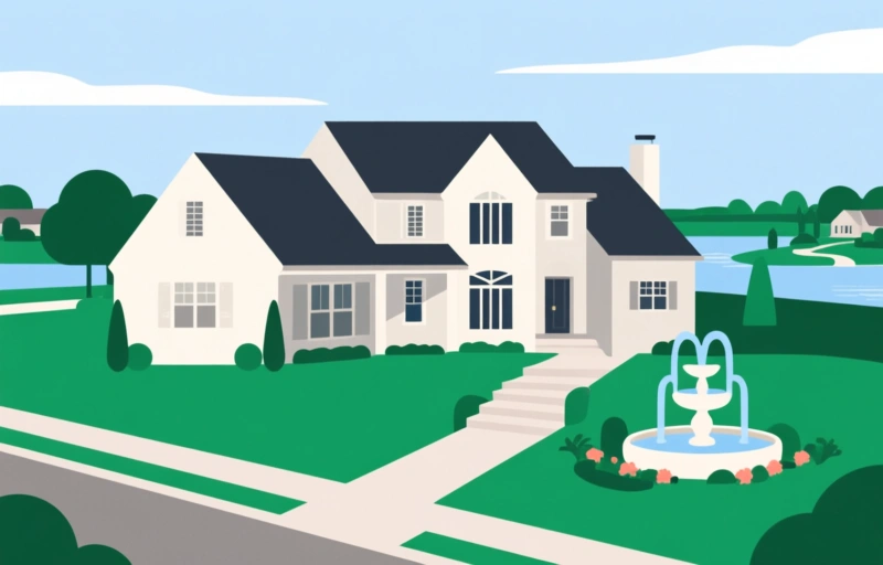 13588 Crosspointe Drive: Elegant Eastpointe Home with Views