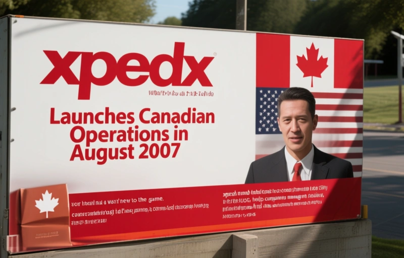 Visual representation of xpedx Launches Canadian Operations in August 2007