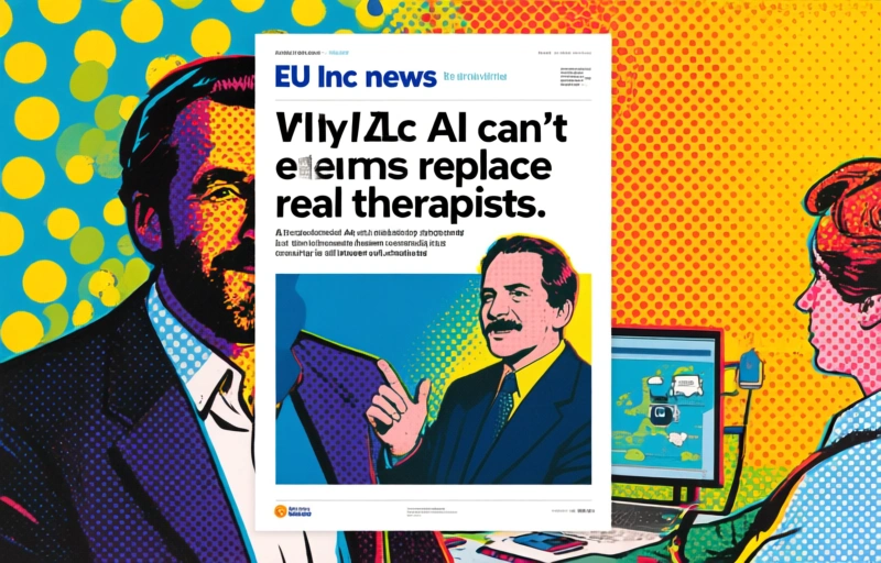 Why AI can't replace real therapists
